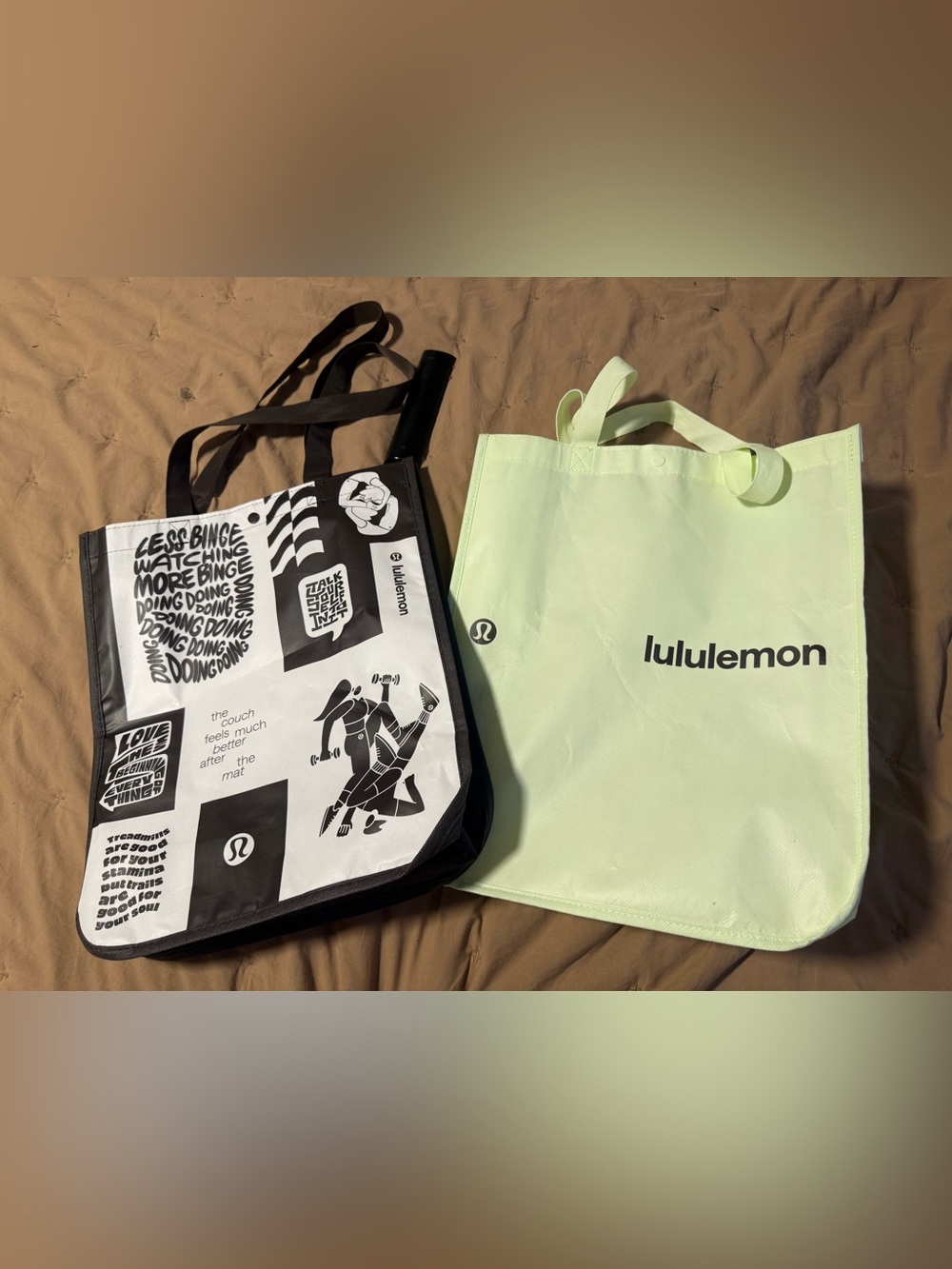 lululemon reusable shopping bags